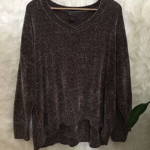 Ms. Maggie Plus size shimmer super soft sweater